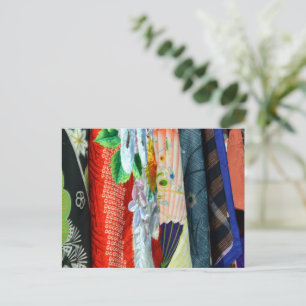 Japanese Kimono Postcard