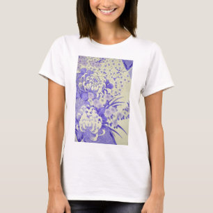 Japanese KIMONO Textile, Chrysanthemum T-Shirt