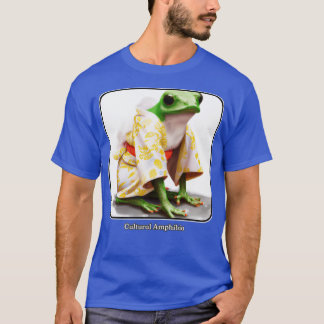 japanese kimono wearing frog  T-Shirt