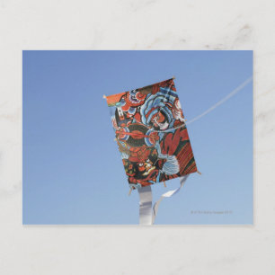 Japanese kite postcard