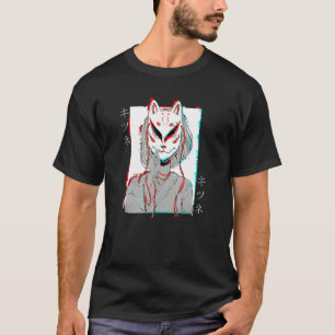 Japanese Kitsune Folklore Fantasy Demon Nine Taile T-Shirt