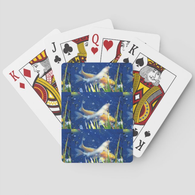 japanese koi cards (Back)