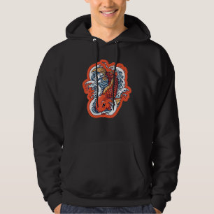 Japanese Koi Carp Nishikigoi Fish Cherry Blossoms Hoodie