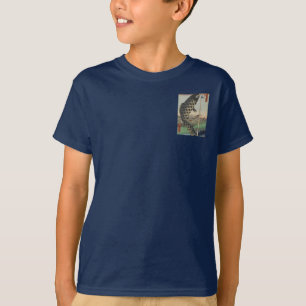 Japanese Koi Fish Festival Flag Antique T-Shirt