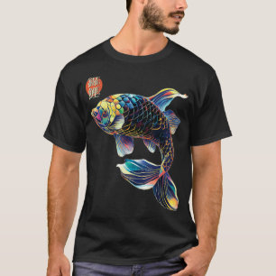 Japanese Koi Fish, Koi Carp Lovers, Women, Men, Ki T-Shirt