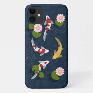 Japanese Koi Fish Pond iPhone 11 Case