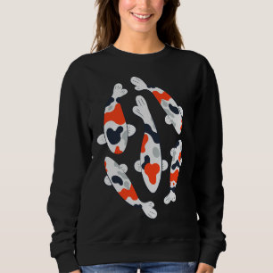 Japanese Koi Fish Pond Sweatshirt