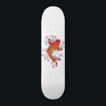 Japanese Koi Fish Skateboard<br><div class="desc">Get this beautiful Japanese Koi Fish Art piece on a skateboard perfect for skating or putting on a wall</div>