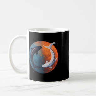Japanese Koi Fish Yin And Yang Men Women Fisher Fi Coffee Mug