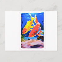Japanese Koi Fish Zen Harmony - Symbol of Good Luc