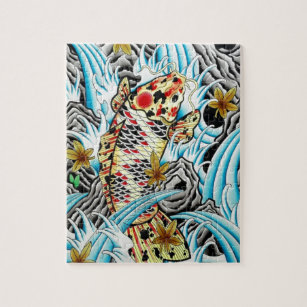 Koi Carp Jigsaw Puzzles | Zazzle.co.uk Koi Jigsaw Puzzles | Zazzle.co.uk
