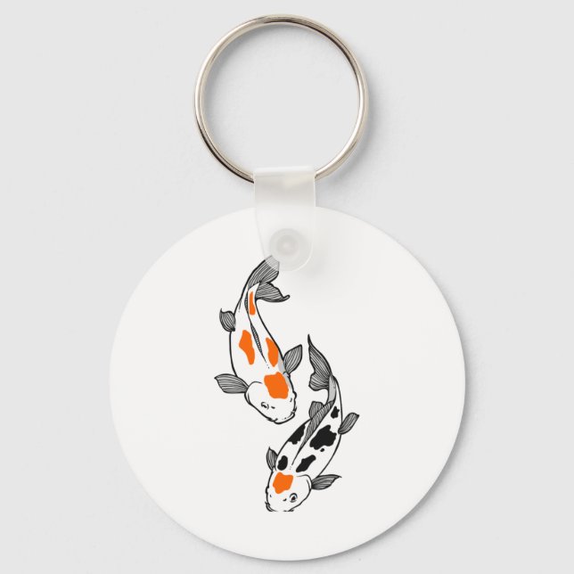 JAPANESE KOI KEY RING (Front)