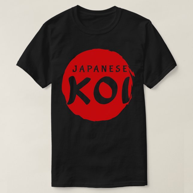 Japanese Koi T-Shirt (Design Front)