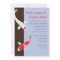 Japanese Koi Wedding Invitation - Lavender