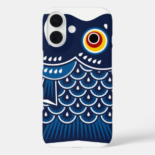 Japanese Koinobori Fish Streamer iPhone 16 Case