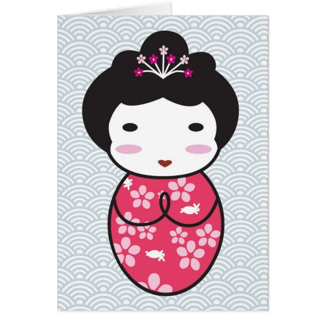 Japanese Kokeshi Doll (Front)