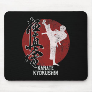 Japanese Kyokushin Karate Martial Art Gift  Mouse Mat