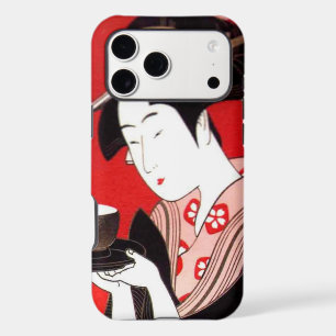 Japanese Lady Tea Serving Ceremony Art Print