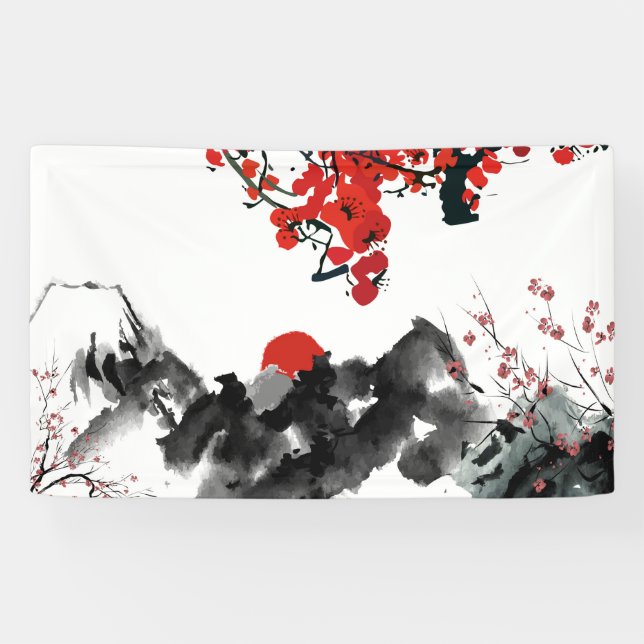 Japanese landscape Banner (Horizontal)