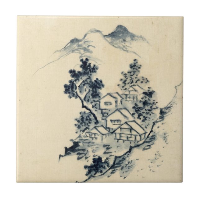 japanese landscape tile (Front)