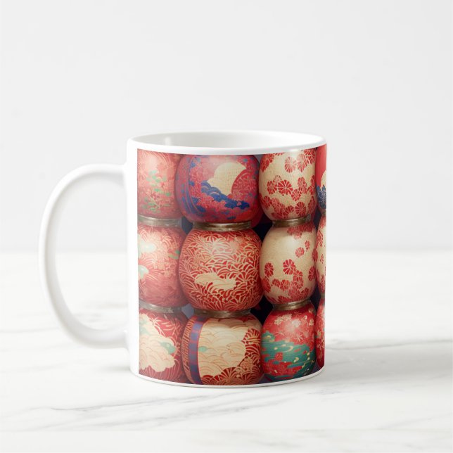 Japanese Lantern Collection Mugs (Left)