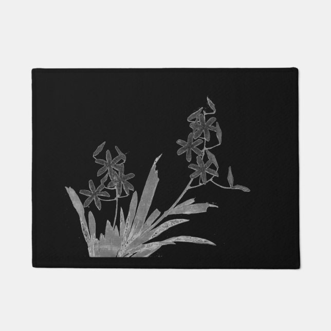 Japanese Lilies Doormat (Front)