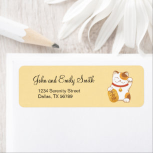 Japanese Lucky Calico Cat, Maneki Neko