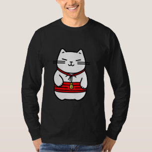 Japanese Lucky Cat or Maneki-Neko T-Shirt