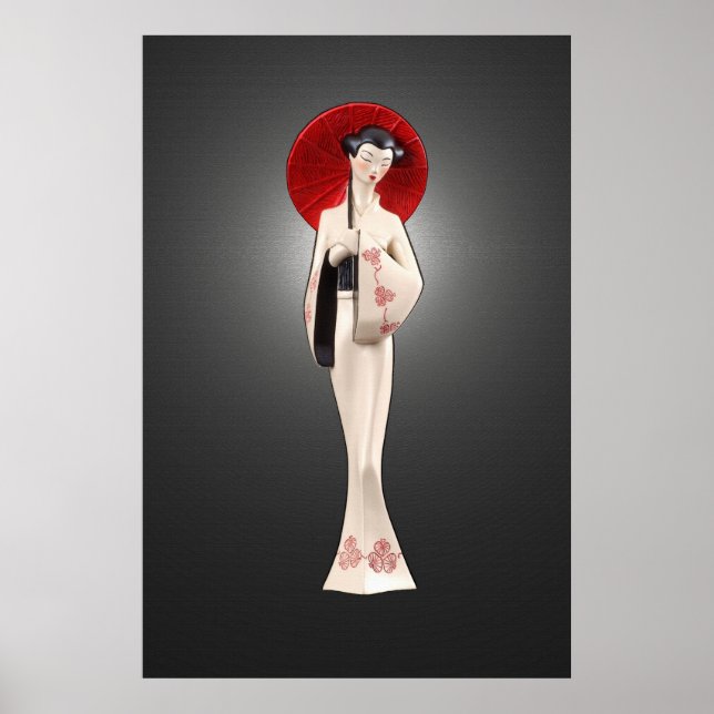 Japanese Maiden 36 x 24 Poster (Front)
