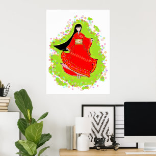 Japanese Maiko Poster