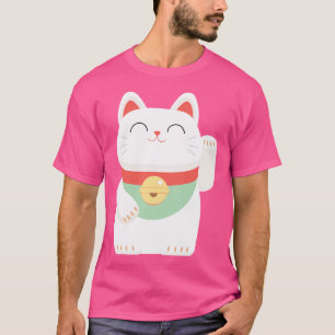 Japanese Maneki-Neko Lucky Cat T-Shirt