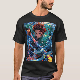 Japanese manga anime tanjiro  T-Shirt