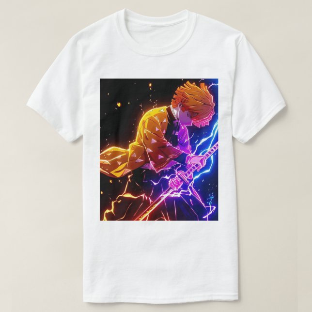 Japanese manga anime tanjiro  T-Shirt (Design Front)