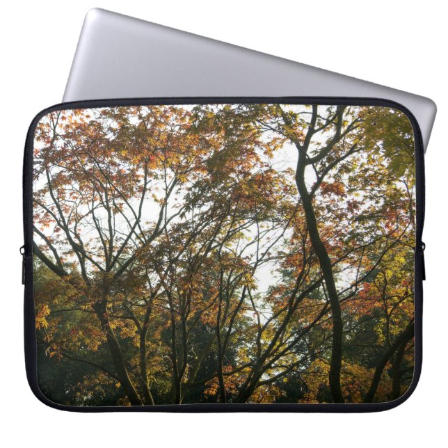Japanese Maple in Autumn Laptop Sleeve (Front)
