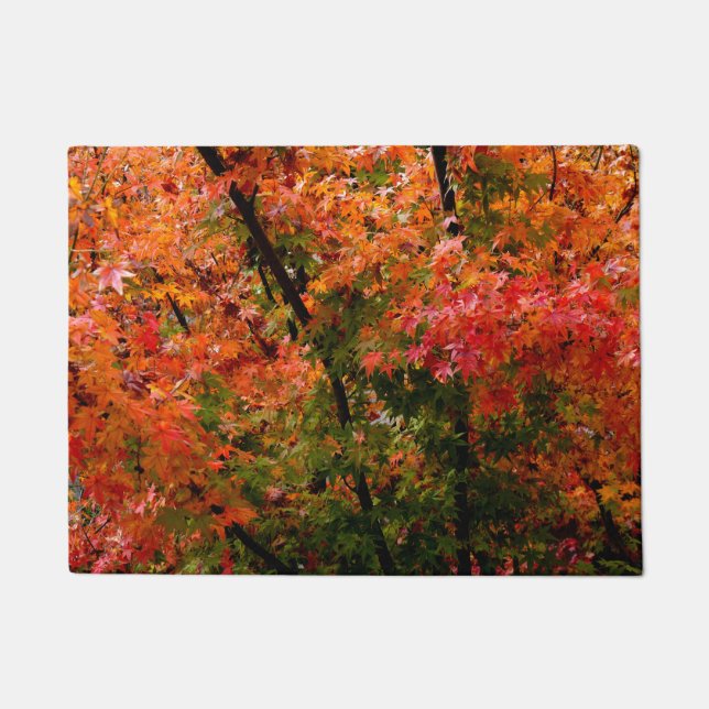 Japanese Maple in Fall Doormat (Front)