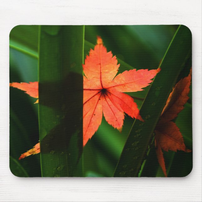 Japanese Maple Leaf Mouse Mat (Front)
