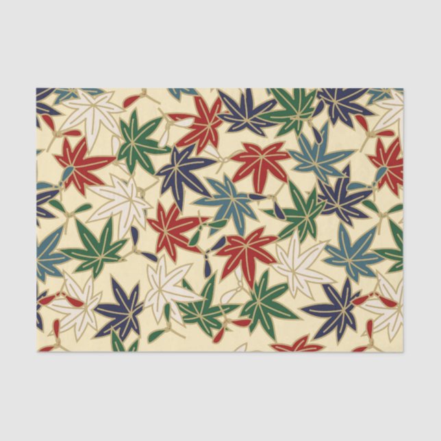 Japanese Maple Leaf Tissue Paper (Front)