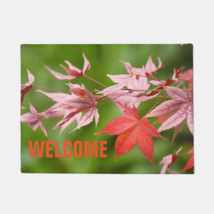 Japanese Maple Leaves Doormat