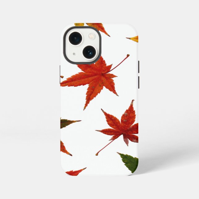 Japanese Maple Leaves iPhone Case (Back)