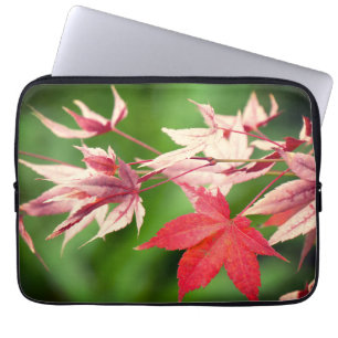 Japanese Maple Leaves Laptop Sleeve
