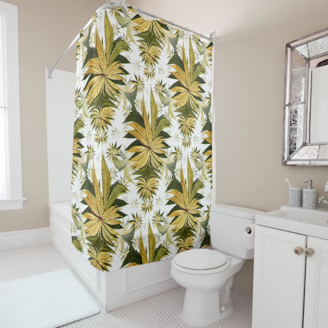 Japanese Maple Leaves..... Shower Curtain (In Situ)