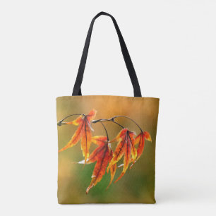 Japanese Maple Leaves Tote Bag