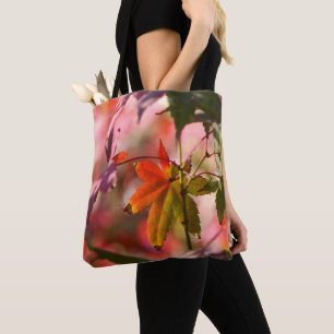 Japanese Maple Leaves Tote Bag
