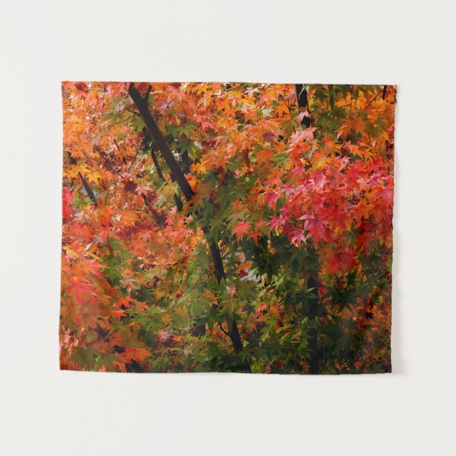 Japanese Maple Tapestry (Front (Horizontal))
