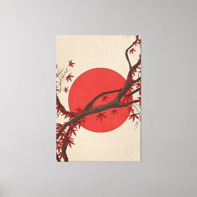 Japanese Maple Tree Canvas Print (Front)