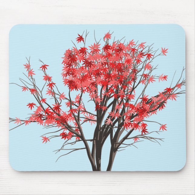 Japanese Maple Tree Mouse Mat (Front)