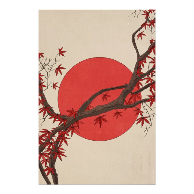 Japanese Maple Tree Photo Print (Front)