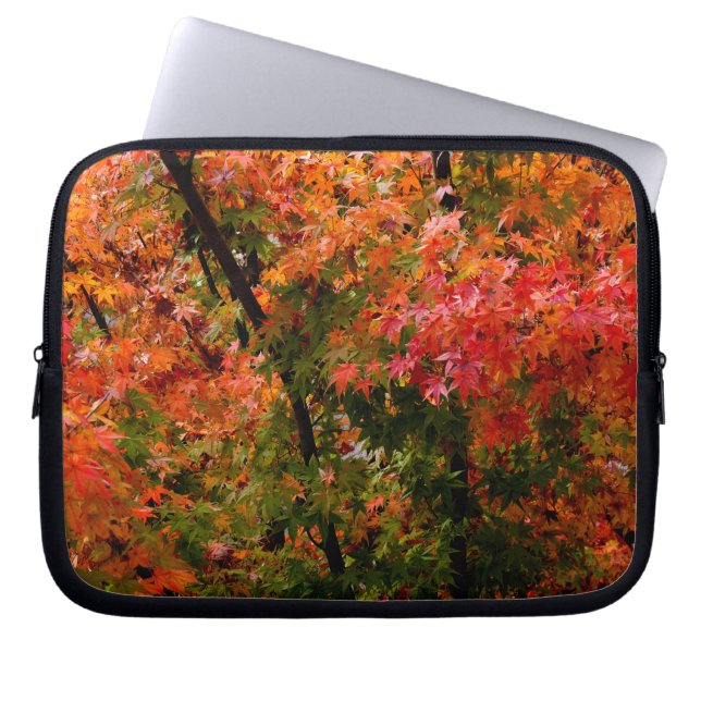 Japanese Maples in Fall Laptop Sleeve (Front)