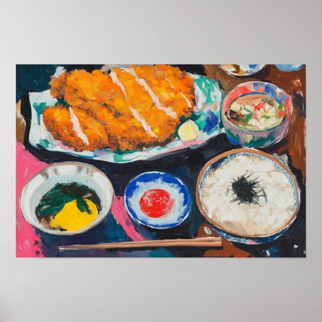 Japanese Meal Poster (Front)