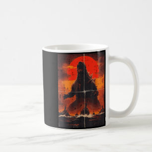 Japanese Monster War Ships Kaiju Anime Men Boys Coffee Mug
